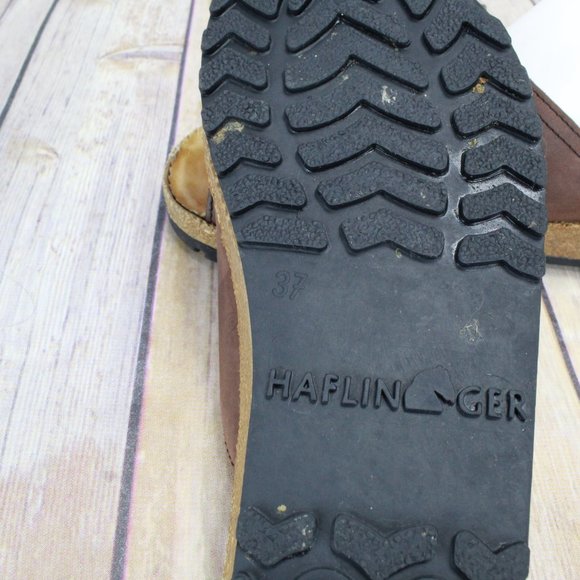 Haflinger Two Strap Buckle Leather Sandals Sz 6 US - Picture 5 of 8